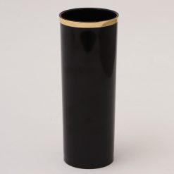 Alternative view of Vaso Borde Dorado