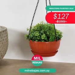 Macetero Plástico 22,8