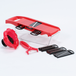 Rallador Y Pela Verduras Con Recipiente