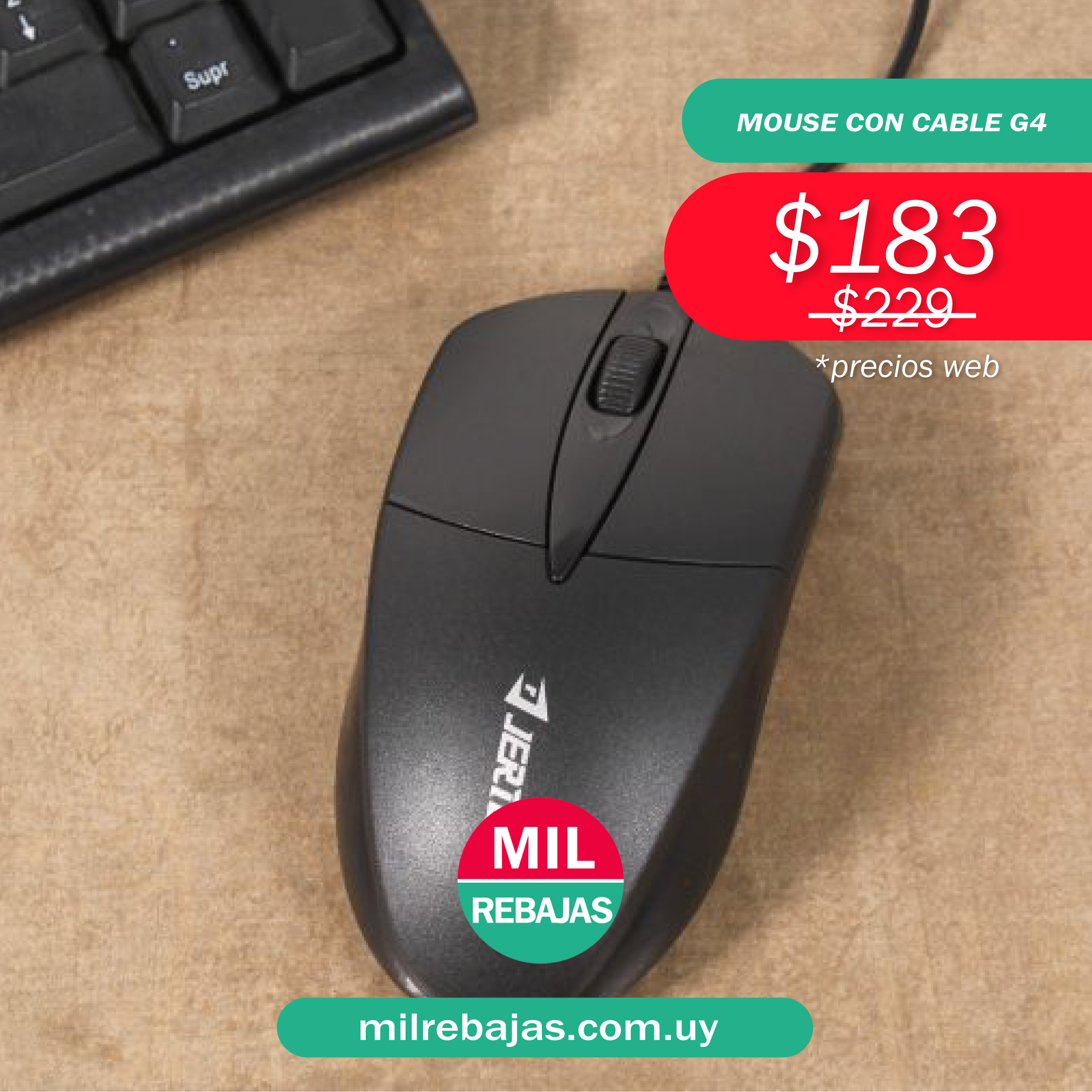 Mouse Con Cable G4