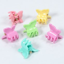 Set x6 Pinza De Plástico Para Cabello