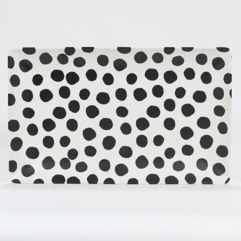 Bandeja De Melamina Lunares 44,5x27 - Imagen 2