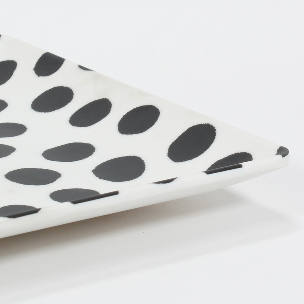 Bandeja De Melamina Lunares 44,5x27 - Imagen 3