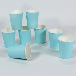 Alternative view of Set x8 Vasos Descartables - Celeste