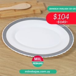 Bandeja Ovalada 32x25
