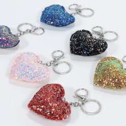 Llavero Lentejuela Corazón