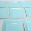 Set x8 Platos Descartables Cuadrado