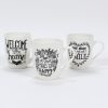 Taza De Porcelana