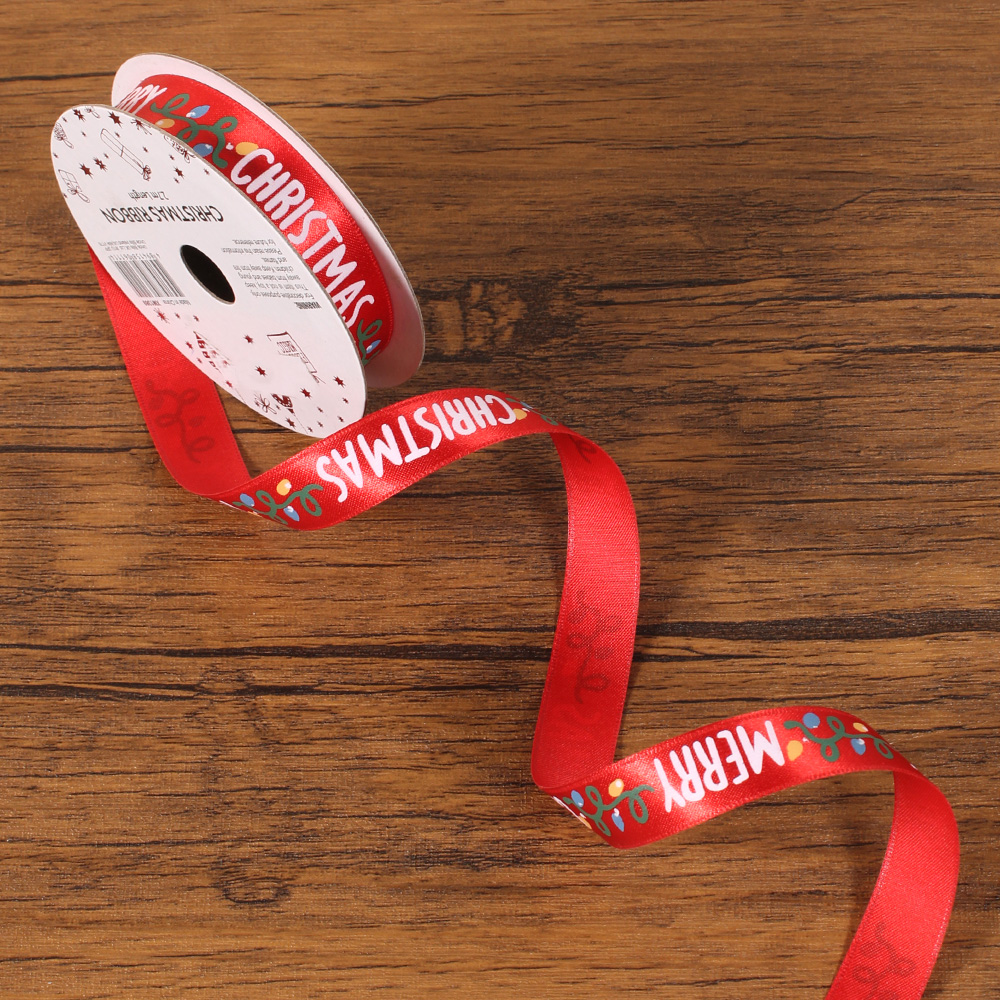 Cinta Navideña Decorativa 2,7 Mts.