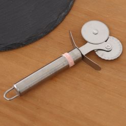 Cortador De Pizza Aluminio Doble