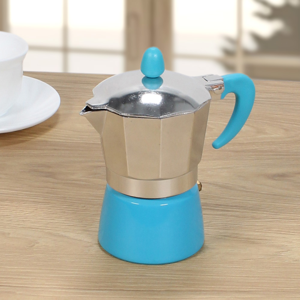 Cafetera De Metal Colores - Imagen 2