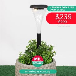 Lámpara Solar Led Para Jardín