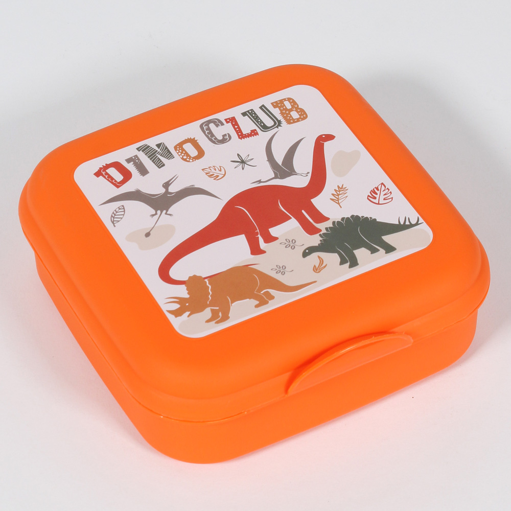 Envase Plástico Para Sándwich Dinosaurios - Imagen 3