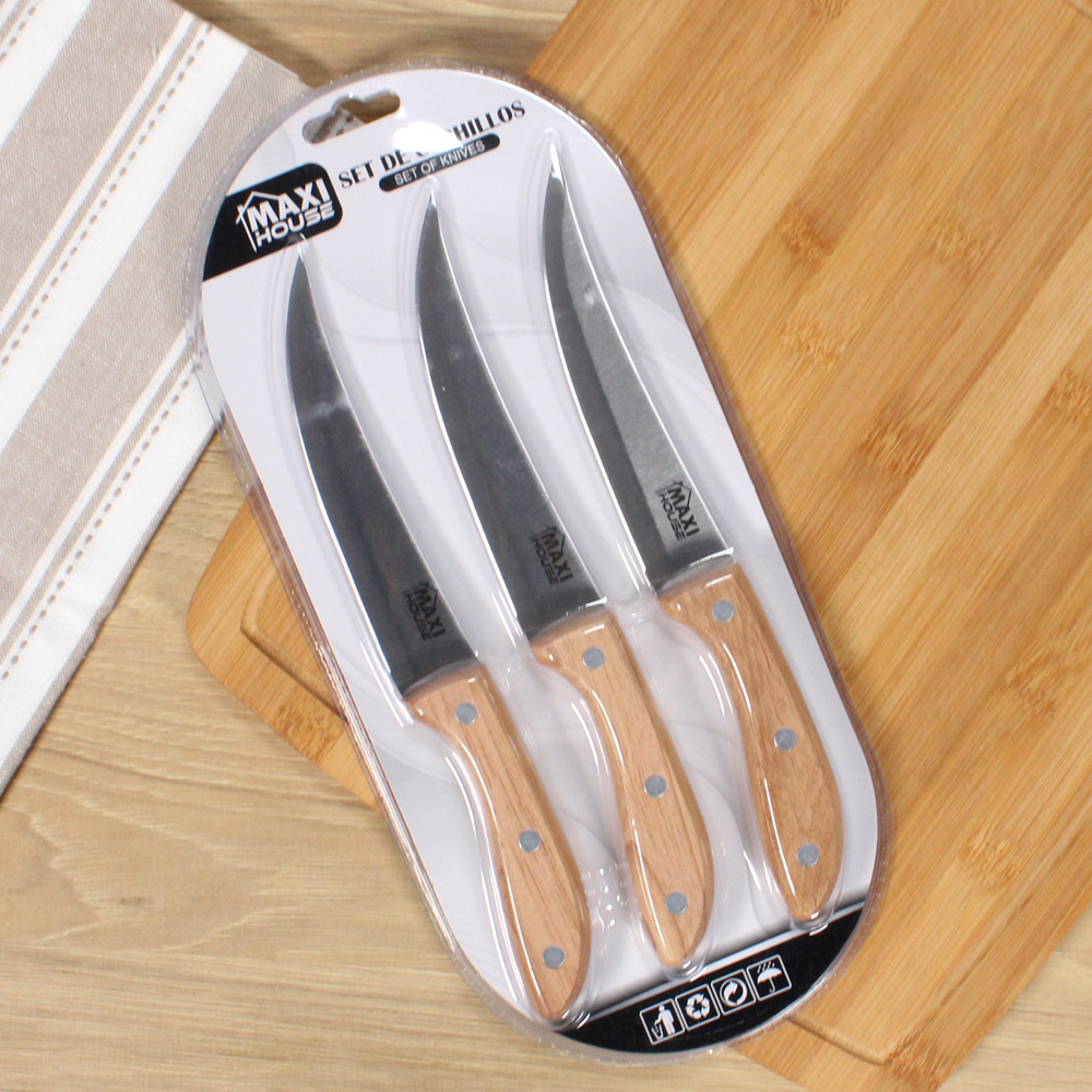 Set x3 Cuchillos 24,5