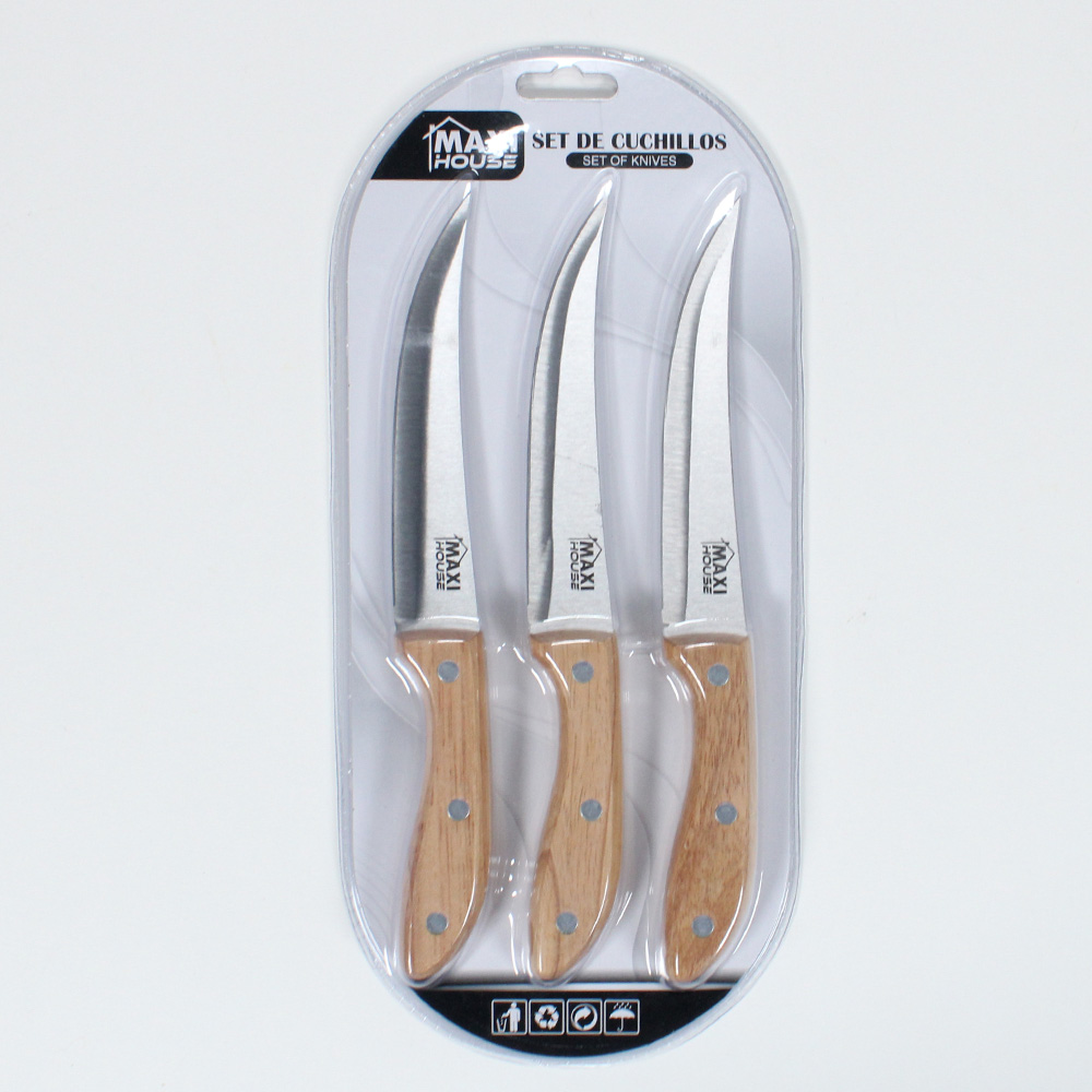 Set x3 Cuchillos 24,5 - Imagen 2