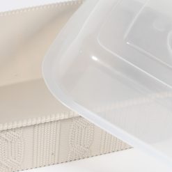 Alternative view of Recipiente Rectangular Con Tapa Plástico