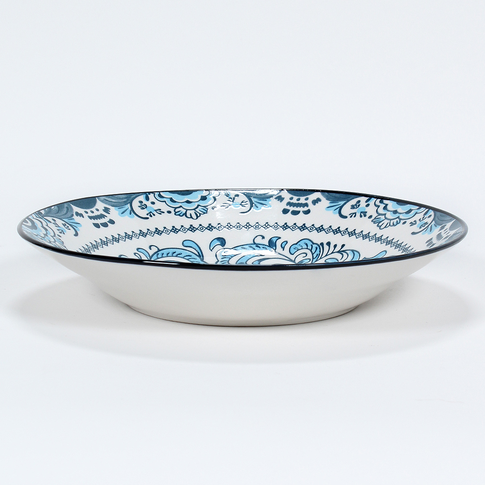 Plato Hondo Azul 20,5 - Imagen 2