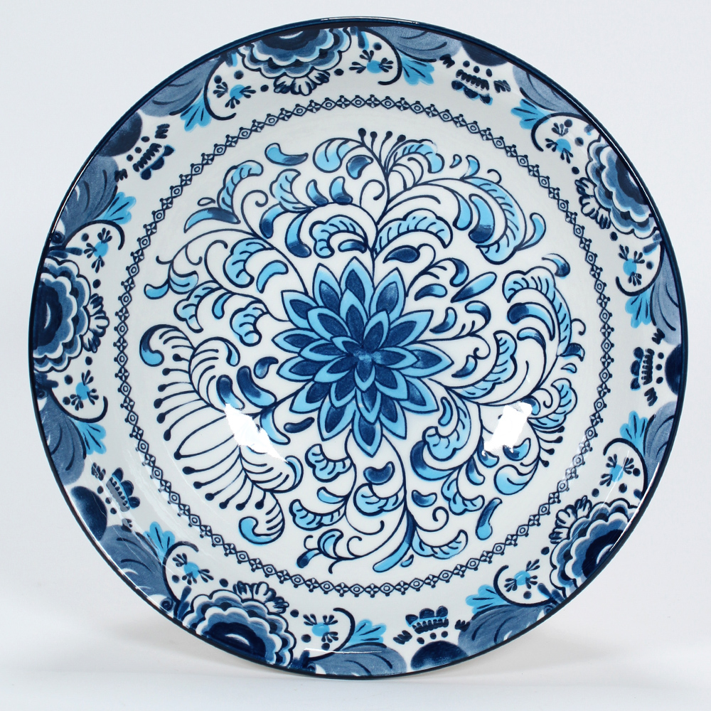 Plato Hondo Azul 20,5 - Imagen 3