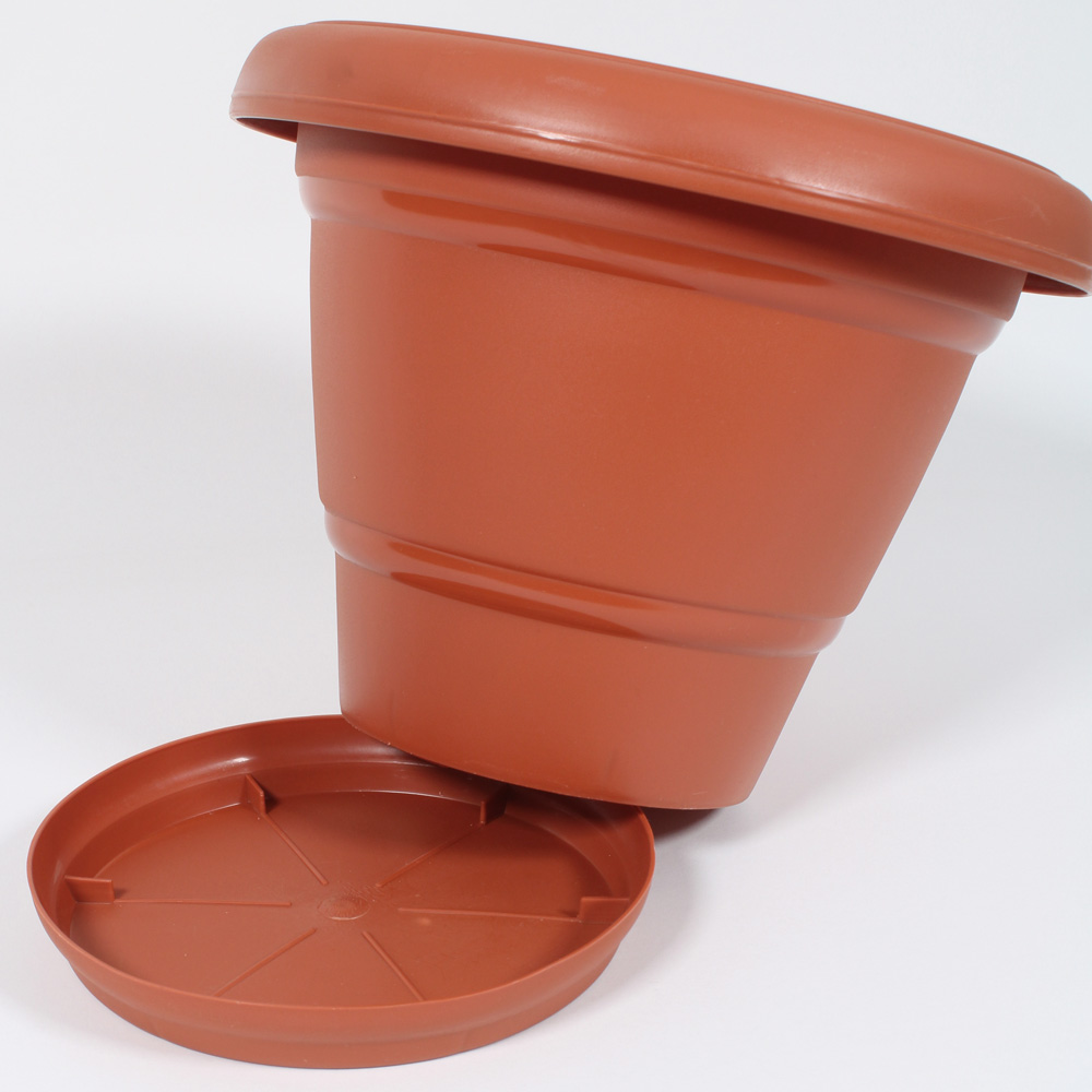 Maceta Con Plato 20 - Imagen 3