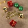 Set x10 Adornos De Navidad