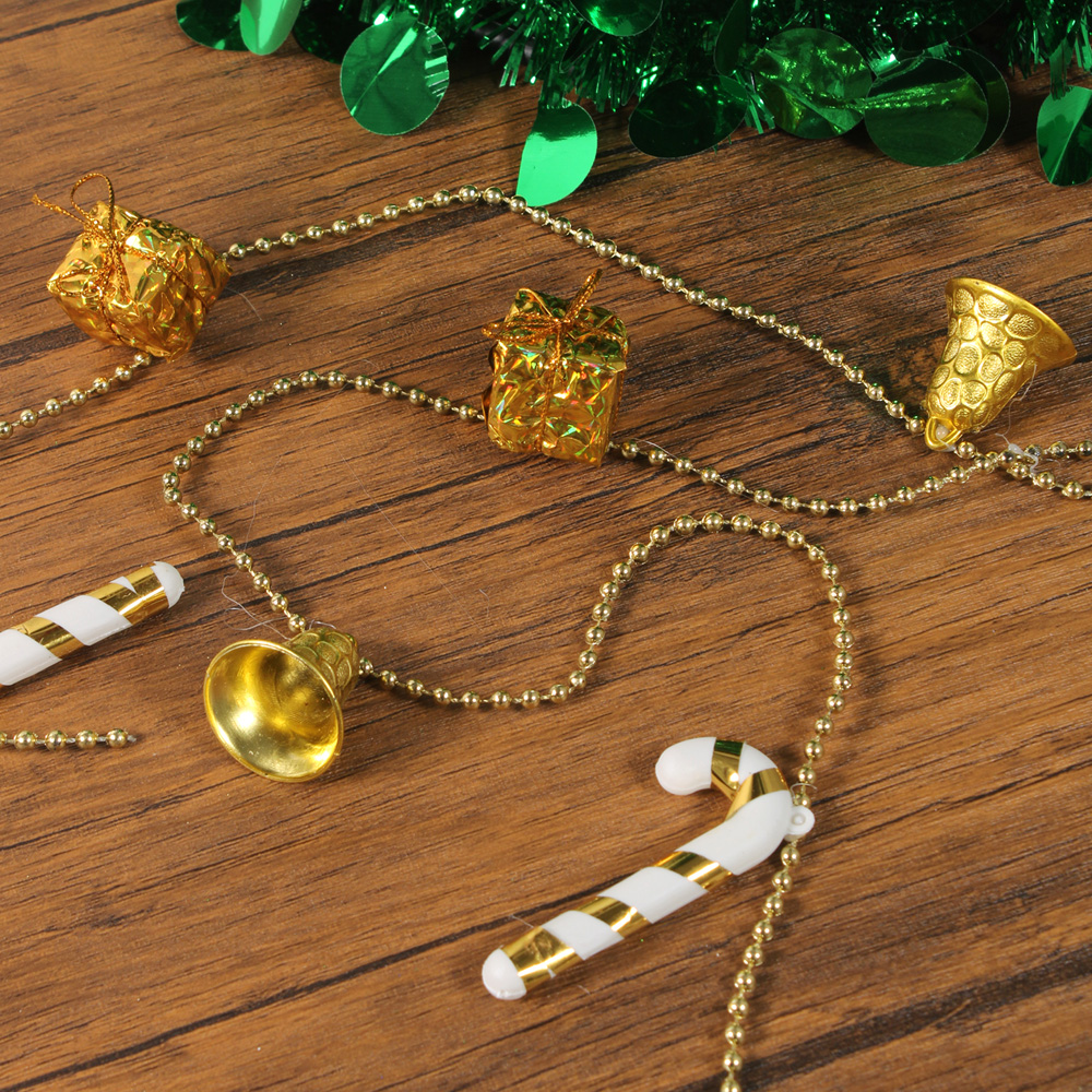 Adorno Navideño Dorado
