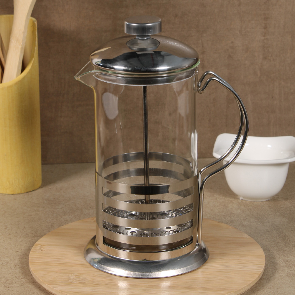 Cafetera Plateada 20