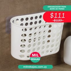 Organizador Para Baño De Pared