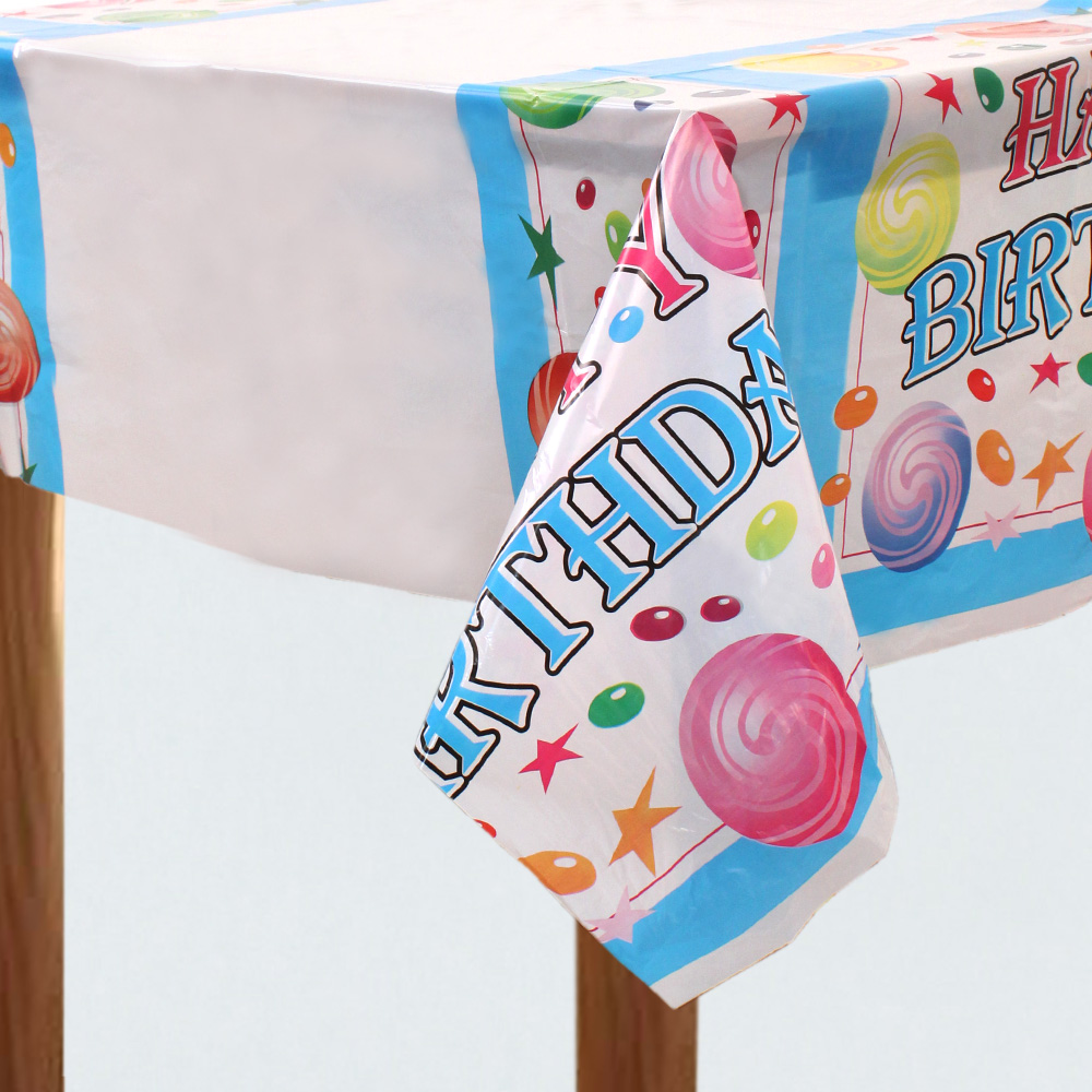 Mantel Para Fiesta De Plástico - Imagen 2