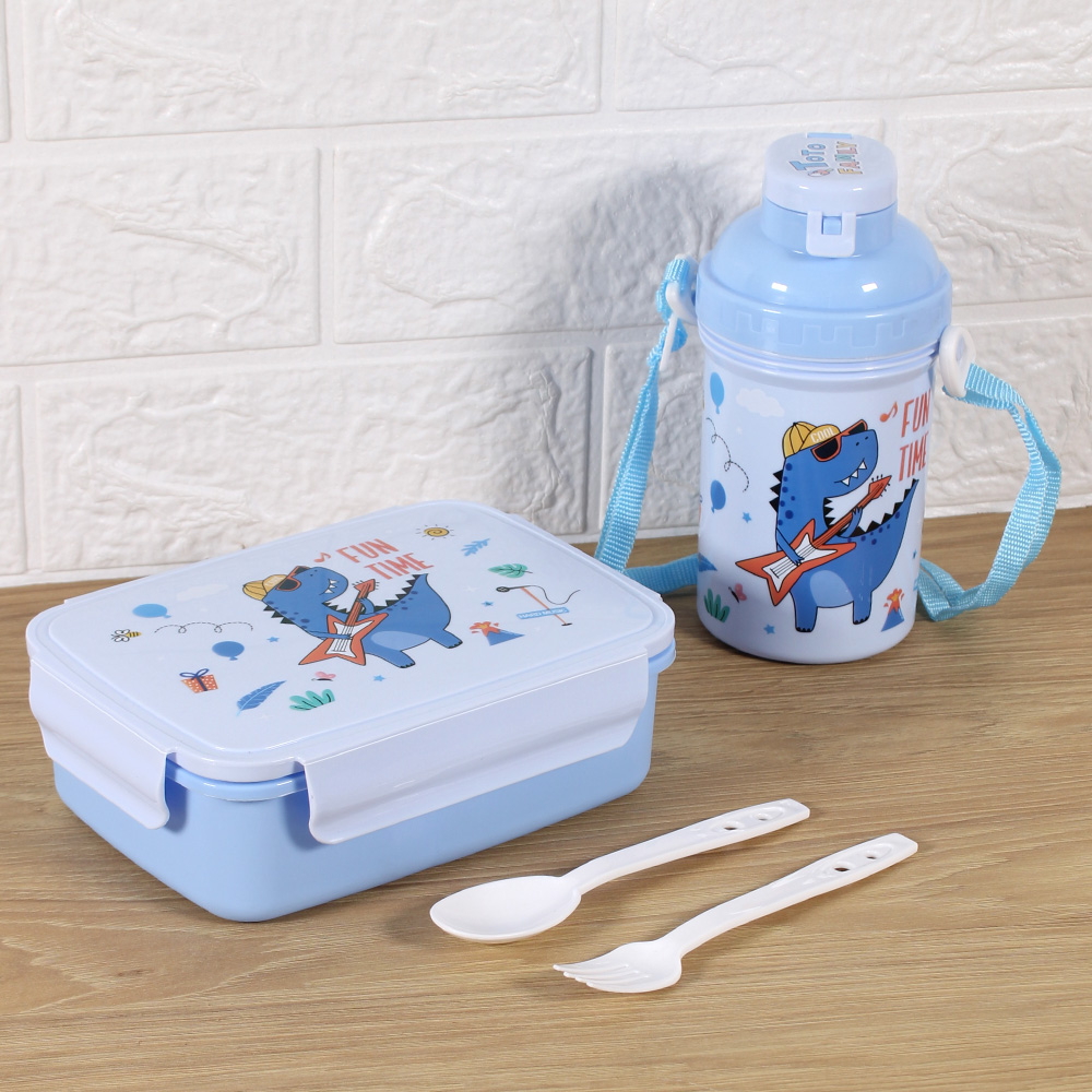 Set Lonchera Y Botella