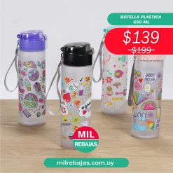 Botella Plástica 650 Ml