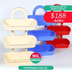 Organizador De Baño Plástico