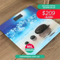 Balanza Digital De Baño 26x26