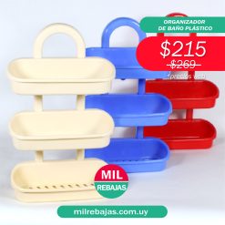 Organizador De Baño Plástico