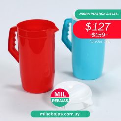 Jarra Plástica 2,5 Lts.