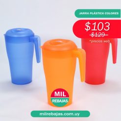 Jarra Plástica Colores