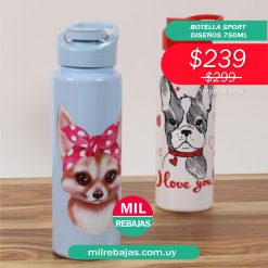 Botella Sport Diseños 750Ml