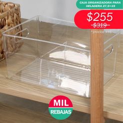 Caja Organizadora Para Heladera 27,5x19