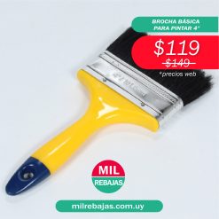 Brocha Básica Para Pintar 4"